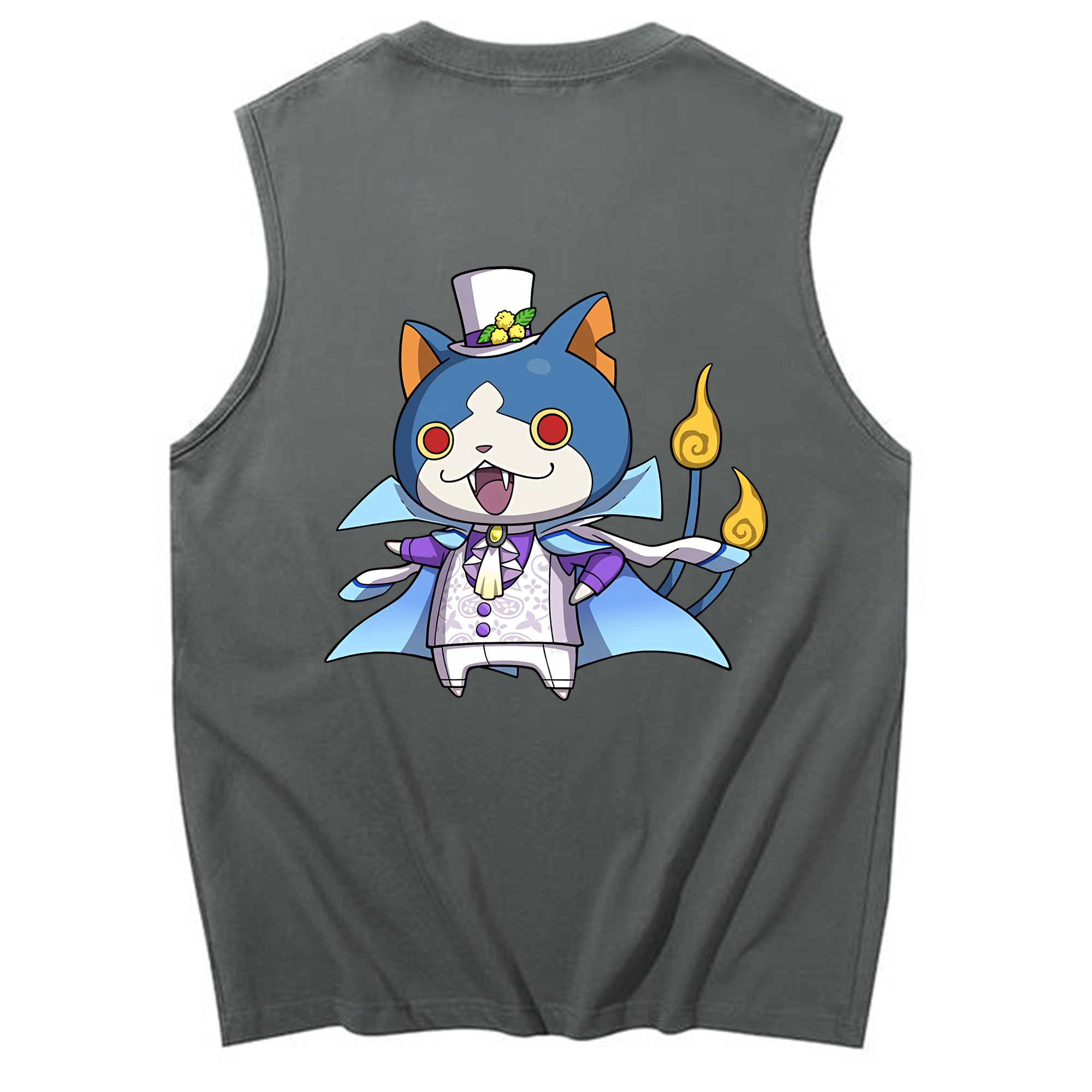 （画像用） 妖怪ウォッチ Yo-kai Watch コットン100％タンクトップ（背面プリント）